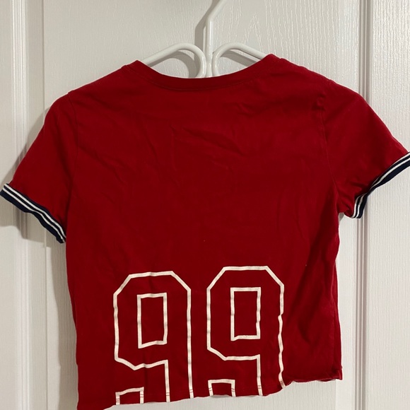 Red Hollister Crop Top - Picture 2 of 2